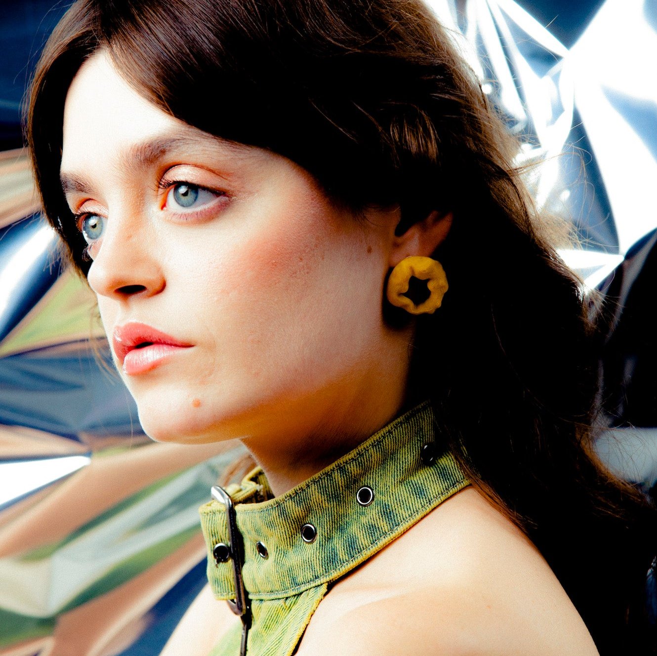 Albura navy earrings