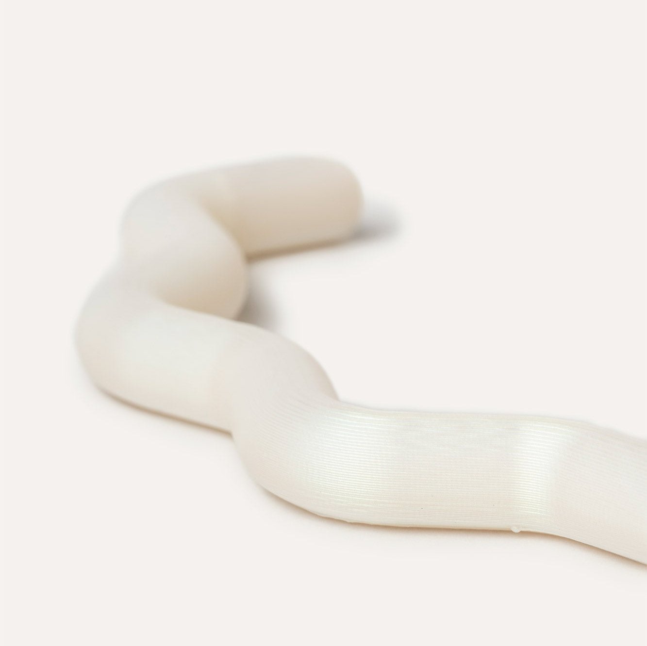 White vegan cocker necklace