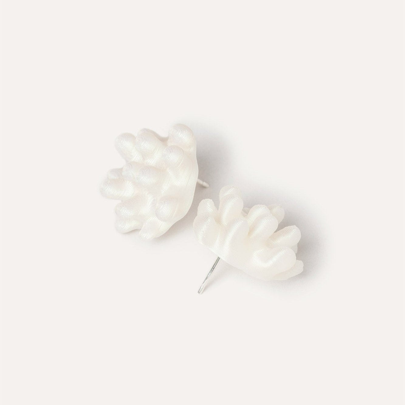 White Star Organic Vegan Earring 3D