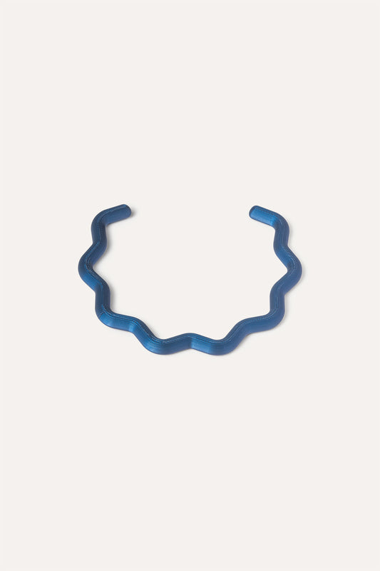 Blue Vegan Choker necklace 3d