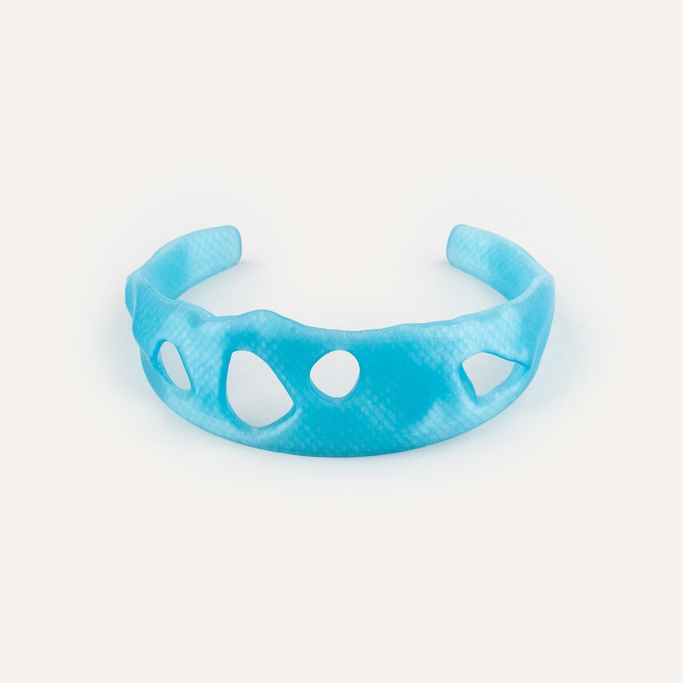 Blue Holes Organic Vegan Choker 3D