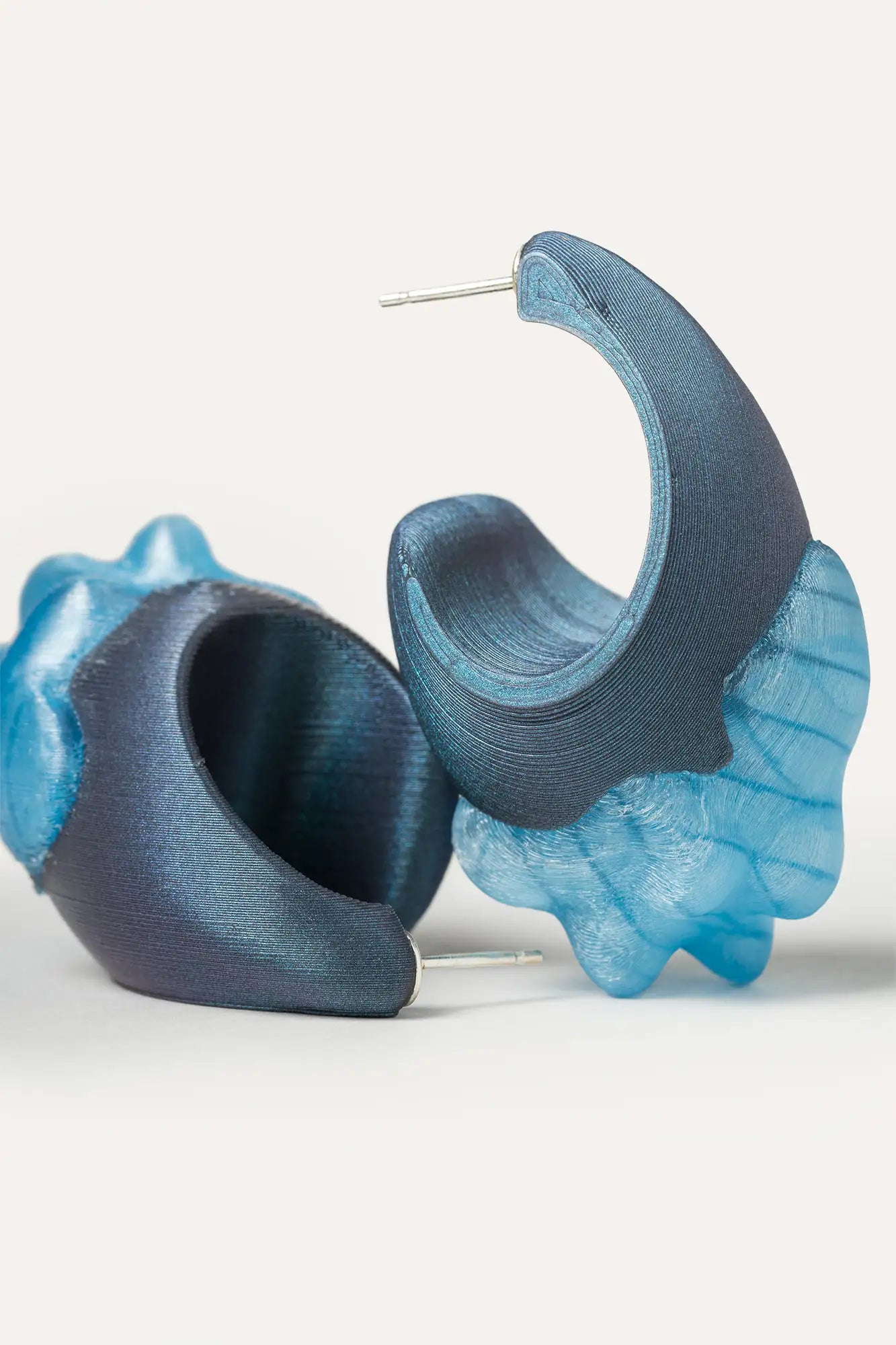 Blue earrings
