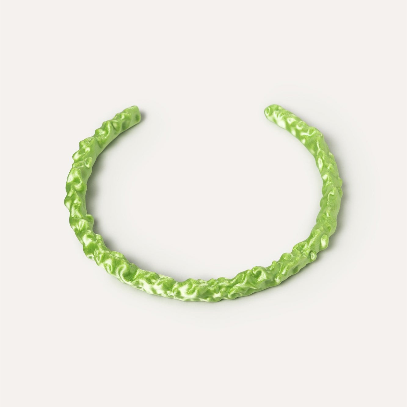 Green Organic Vegan Necklace 3D