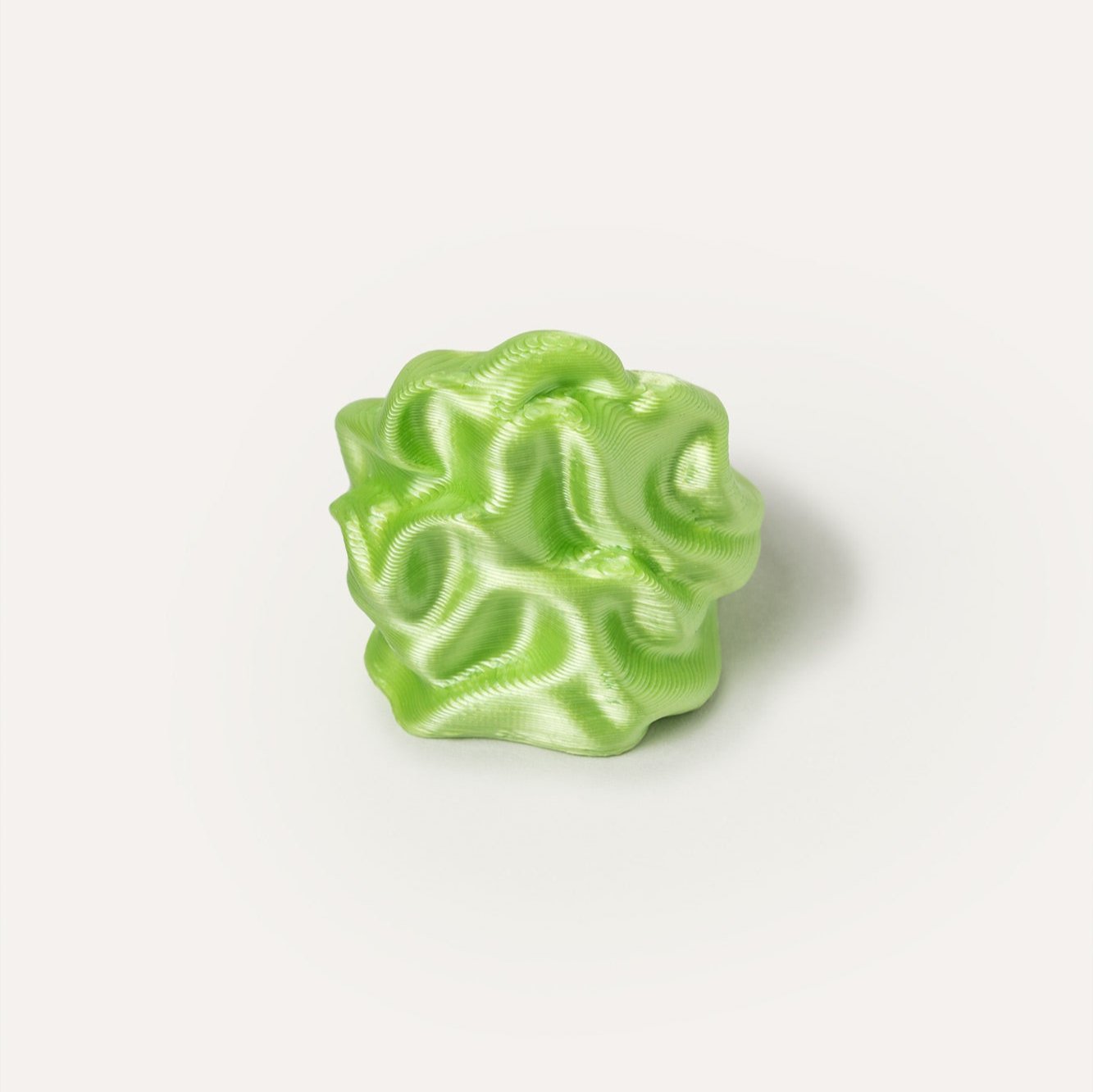 Green Organic Vegan Ring 3D