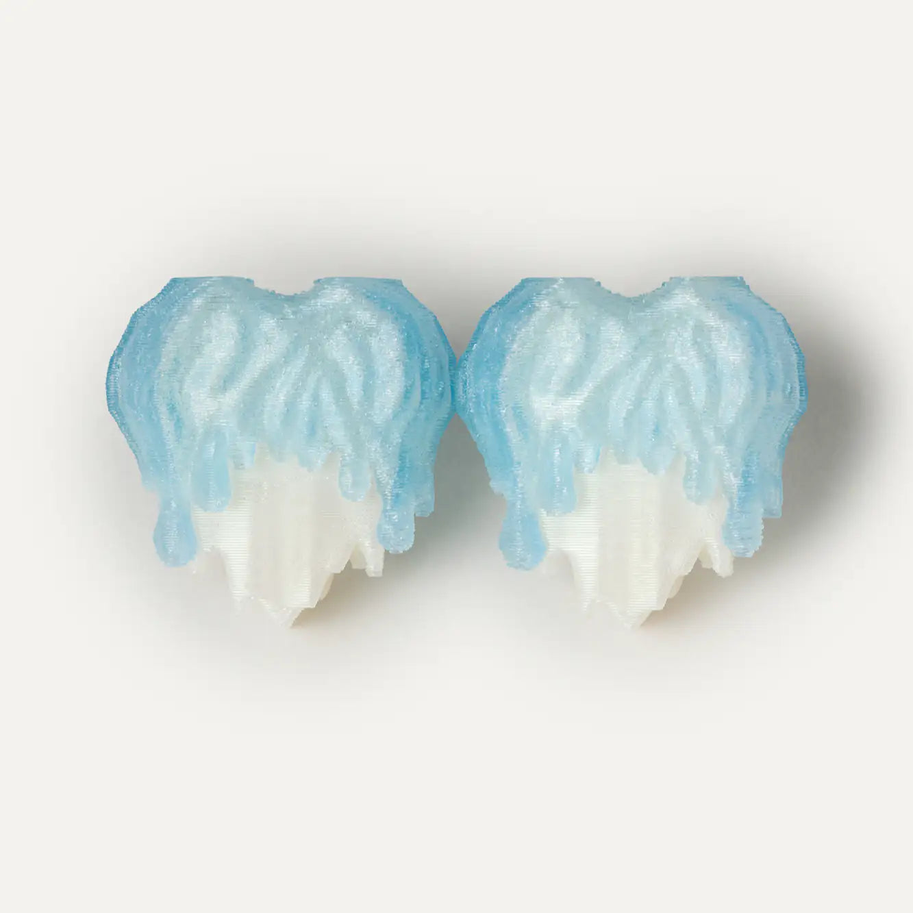 light blue white valentine´s day 