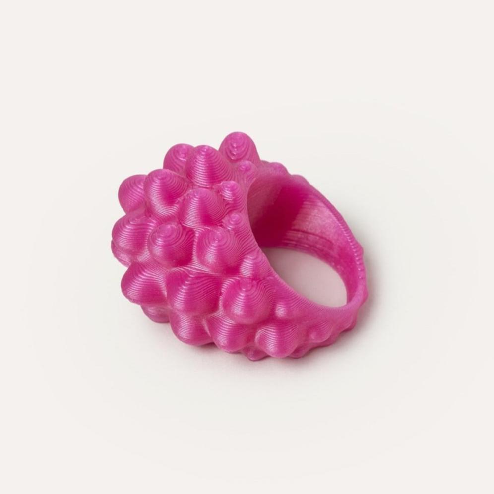 pink vegan ring arizo 3d