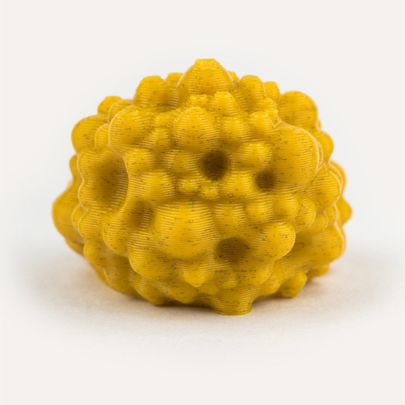 Yellow Organic Vegan Ring 3D