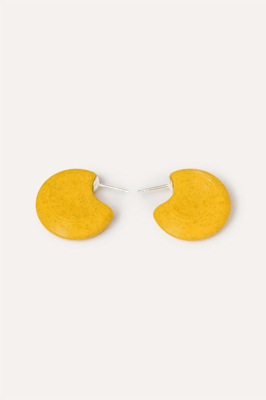 Yellow Vegan Earring 3D